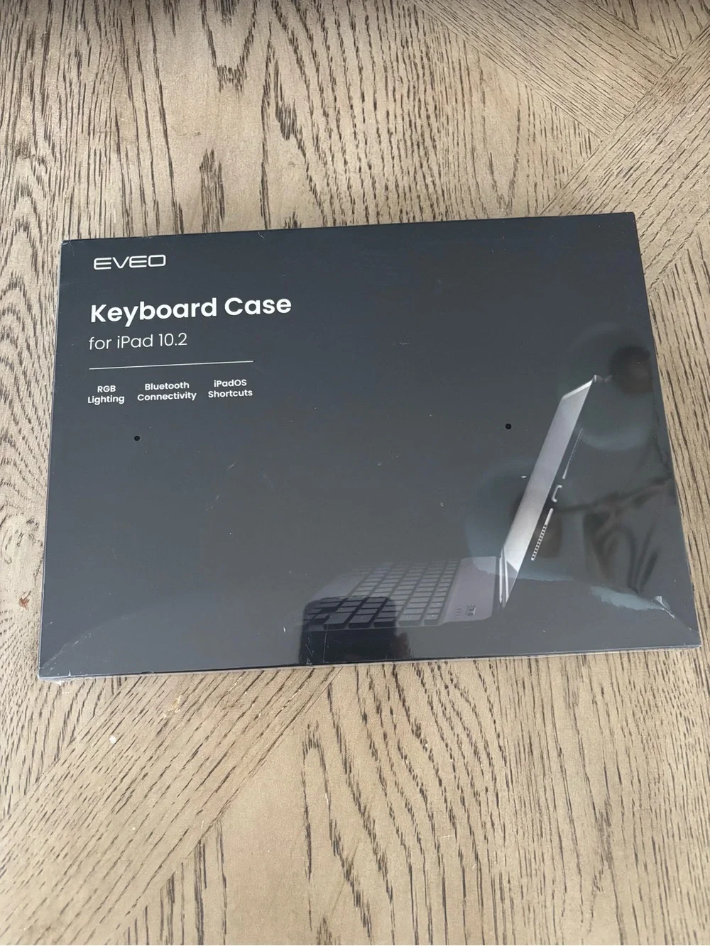 EVEO iPad Keyboard Case 10.2''- Dark Blue-NIB